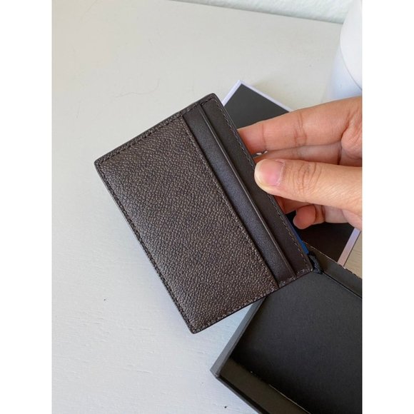 Michael Kors Card Case Brown MK Mens - Picture 3 of 5